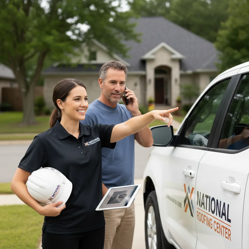 National Roofing Center customer support in Whitestone